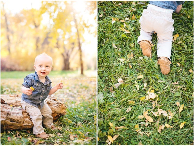 Northwest Arkansas Baby Photographer | One year old baby milestone photo session in Rogers AR | Erica Kirby Photography 
