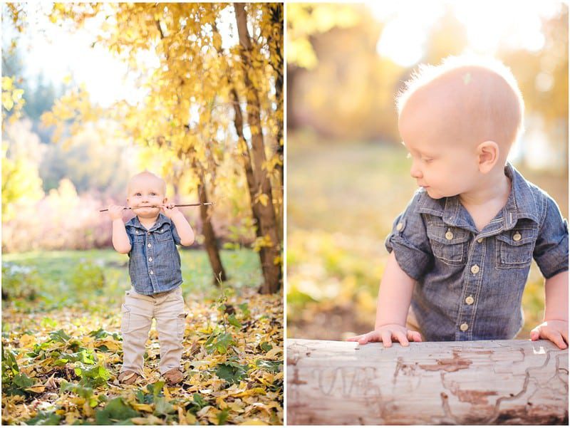 Northwest Arkansas Baby Photographer | One year old baby milestone photo session in Rogers AR | Erica Kirby Photography 