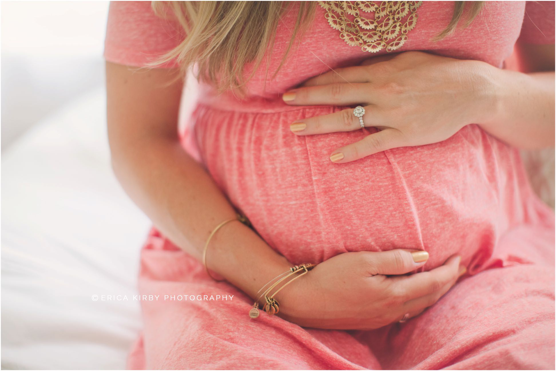 Northwest Arkansas Bentonville Maternity Photographer - in home mommy and me maternity session - lifestyle photography - erica kirby photography