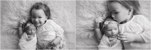 Newborn Photography Bentonville AR | Newborn Baby girl photography session in NWA with soft colors and floral accents | Erica Kirby Photography