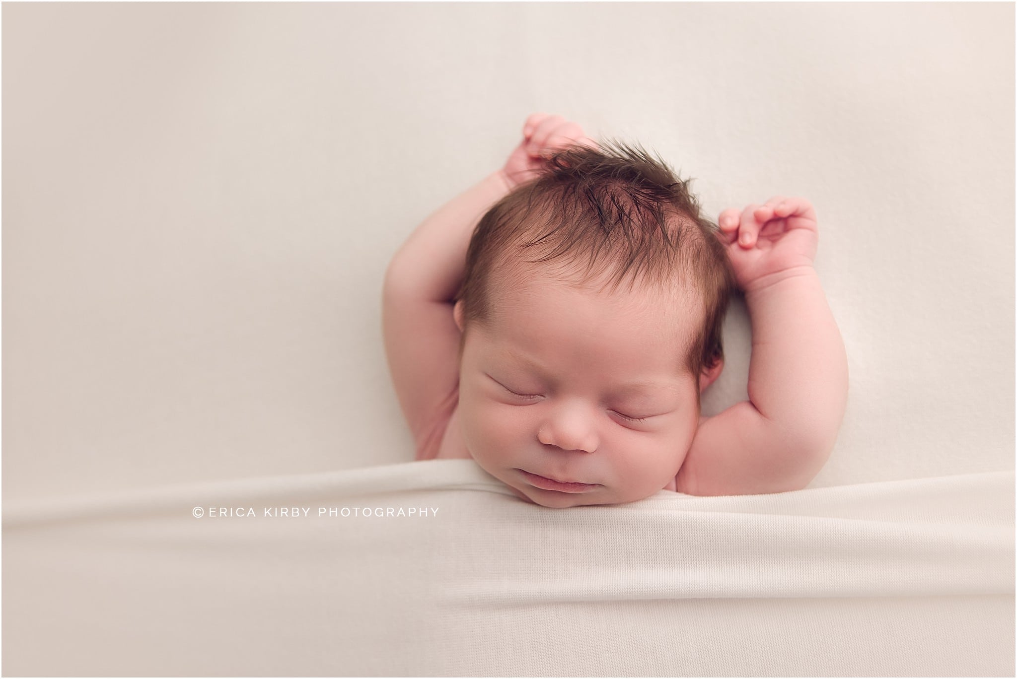 Newborn Photography NWA | Baby boy newborn photography session in Bentonville Arkansas | neutral baby boy photos northwest arkansas erica kirby photography