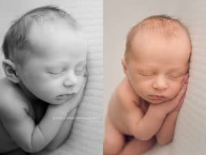 Newborn Photographers NWA | Newborn baby boy photo session in Rogers AR baby sleeping | Erica Kirby Photography