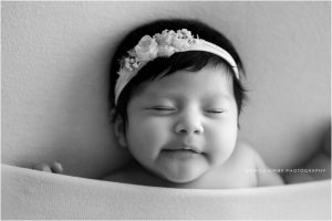 Baby Photographers Bentonville - baby girl newborn baby photo session 7 weeks old - erica kirby photography bentonville