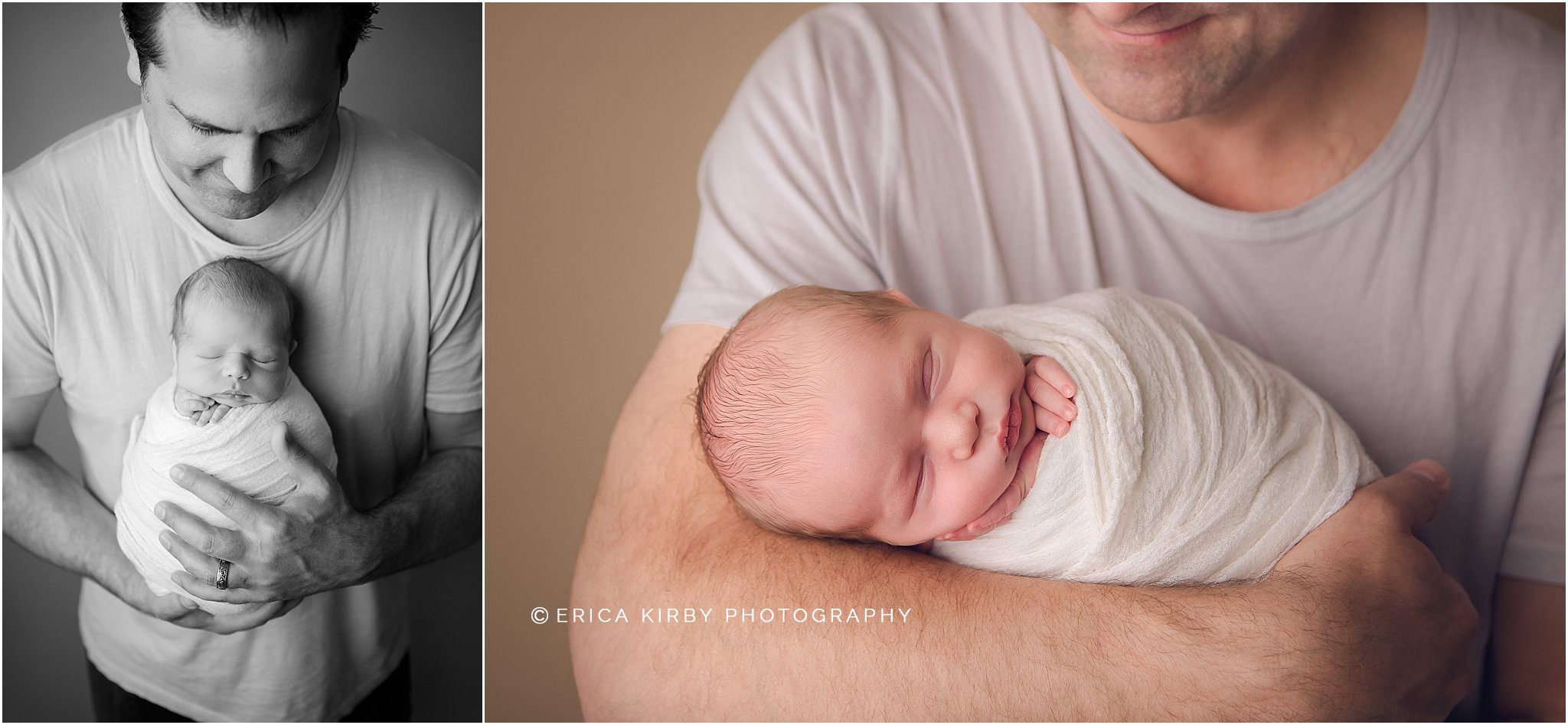 Newborn Photographers NW Arkansas - Soft and timeless newborn baby boy photo session with neutral colors - best newborn baby photographer in Arkansas - erica kirby photography