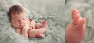 Bentonville AR Newborn Photography studio in northwest arkansas - baby boy newborn photo session - erica kirby photography