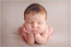 Bentonville AR Newborn Photography studio in northwest arkansas - baby boy newborn photo session - erica kirby photography
