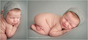 Bentonville AR Newborn Photography studio in northwest arkansas - baby boy newborn photo session - erica kirby photography