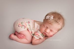 Newborn Photographers Fayetteville AR - Baby girl newborn photography photo session studio styled natural session - erica kirby photography