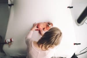 behind the scenes promo video newborn and maternity photographers nwa erica kirby photography