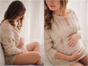 Maternity Photographer Northwest AR - studio maternity pregnancy photo session bentonville ar - erica kirby photography