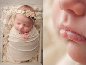 Baby girl newborn photo session in Bentonville Arkansas - Newborn Maternity Birth Photographer Northwest AR - Erica Kirby Photography NWA