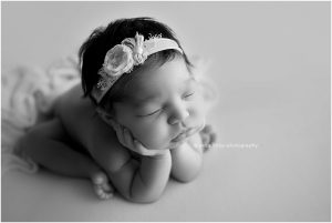 Newborn Photography Studio Rogers Arkansas - baby girl newborn photo session in Erica Kirby Photography's studio in Northwest AR