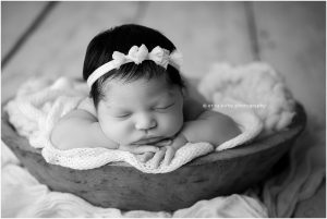 Newborn Photography Studio Rogers Arkansas - baby girl newborn photo session in Erica Kirby Photography's studio in Northwest AR