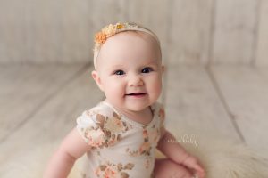 Baby Photographers NWA - Bentonville 6 month baby photos fayetteville rogers springdale river valley - erica kirby photography