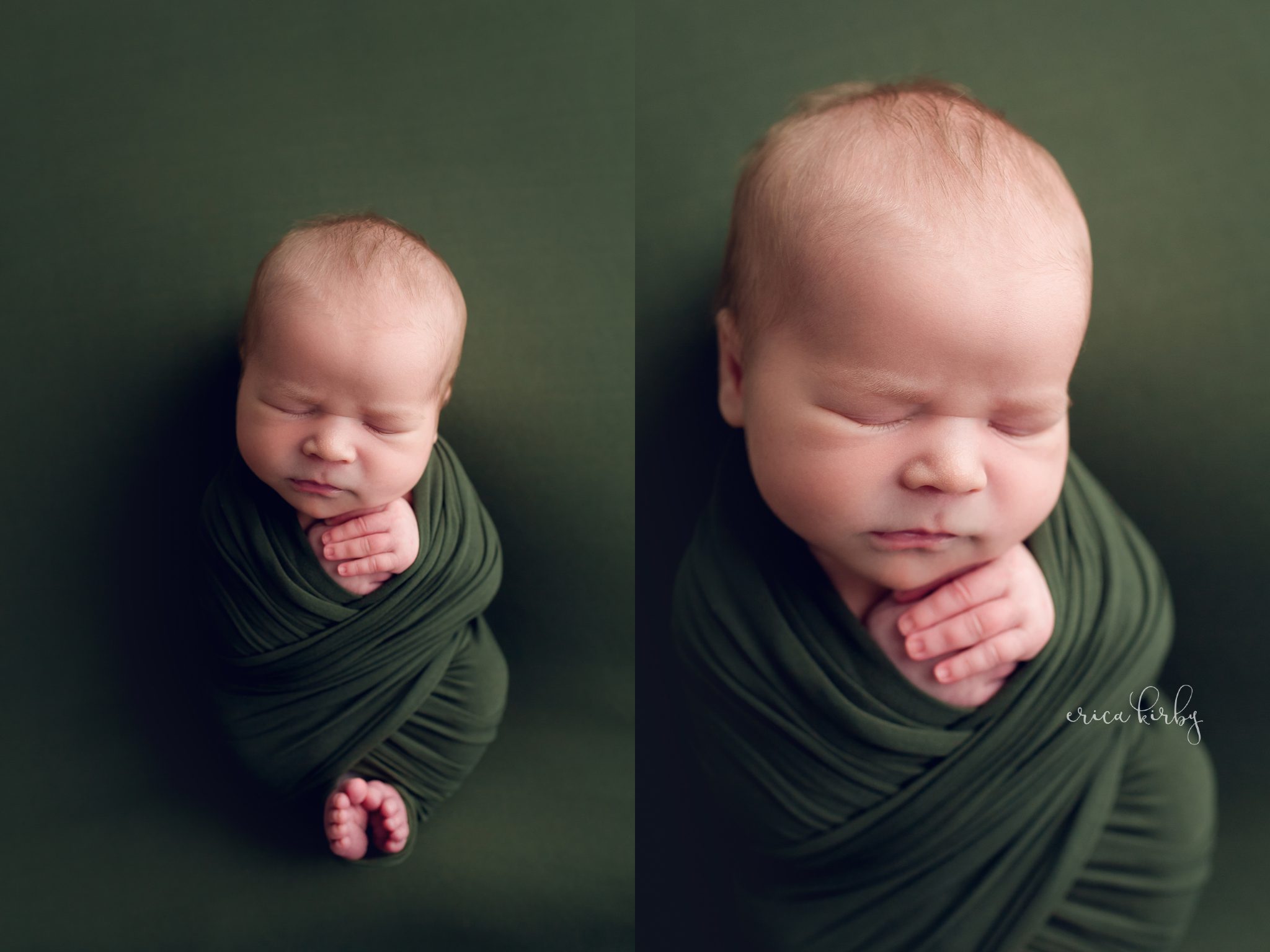 Northwest AR Newborn Baby Photographer - Erica Kirby Photography voted best baby and children's photographer