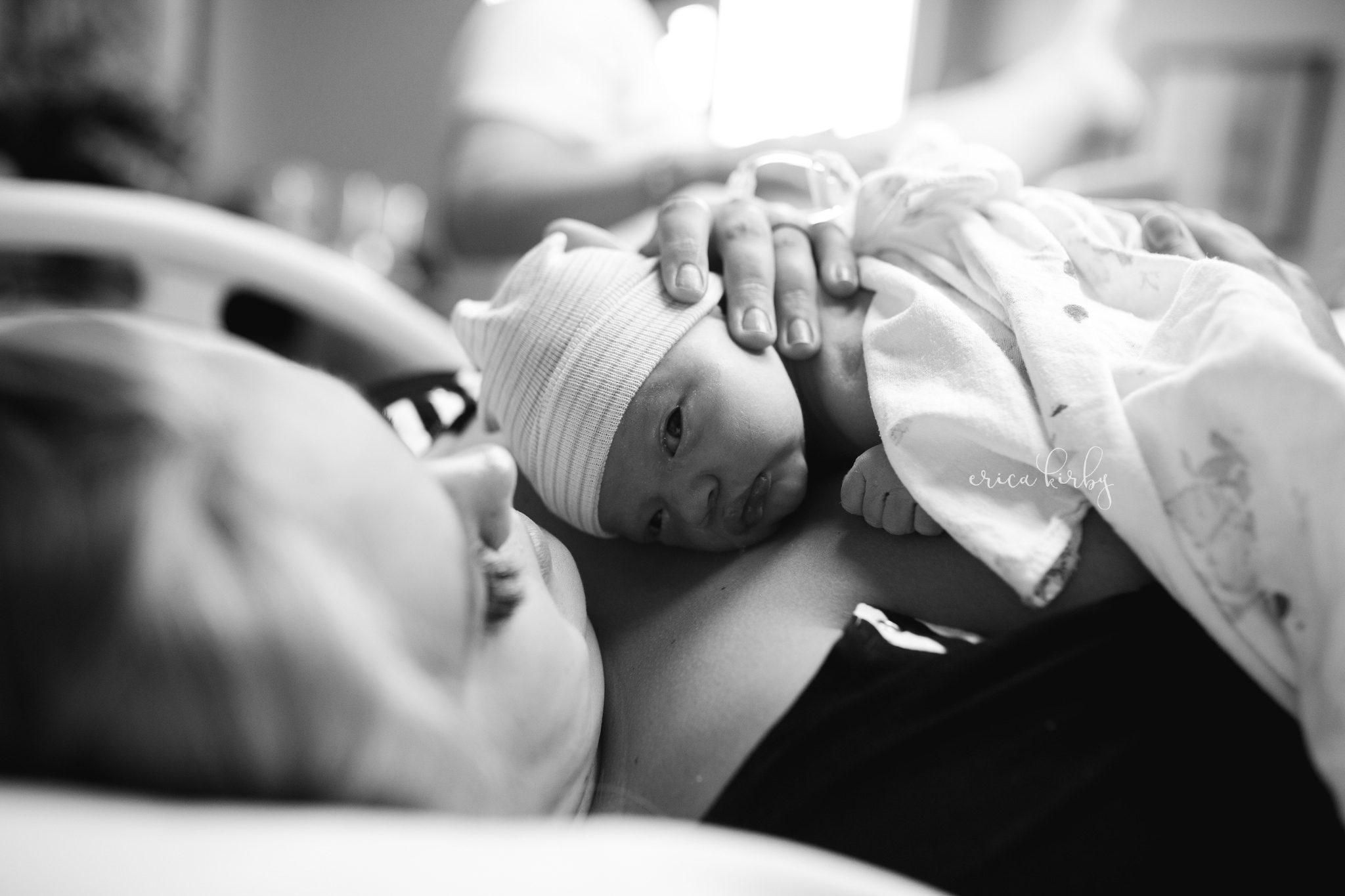 Northwest Medical Center Birth Photography Bentonville - Erica Kirby Photography Northwest Arkansas Newborn Photographer