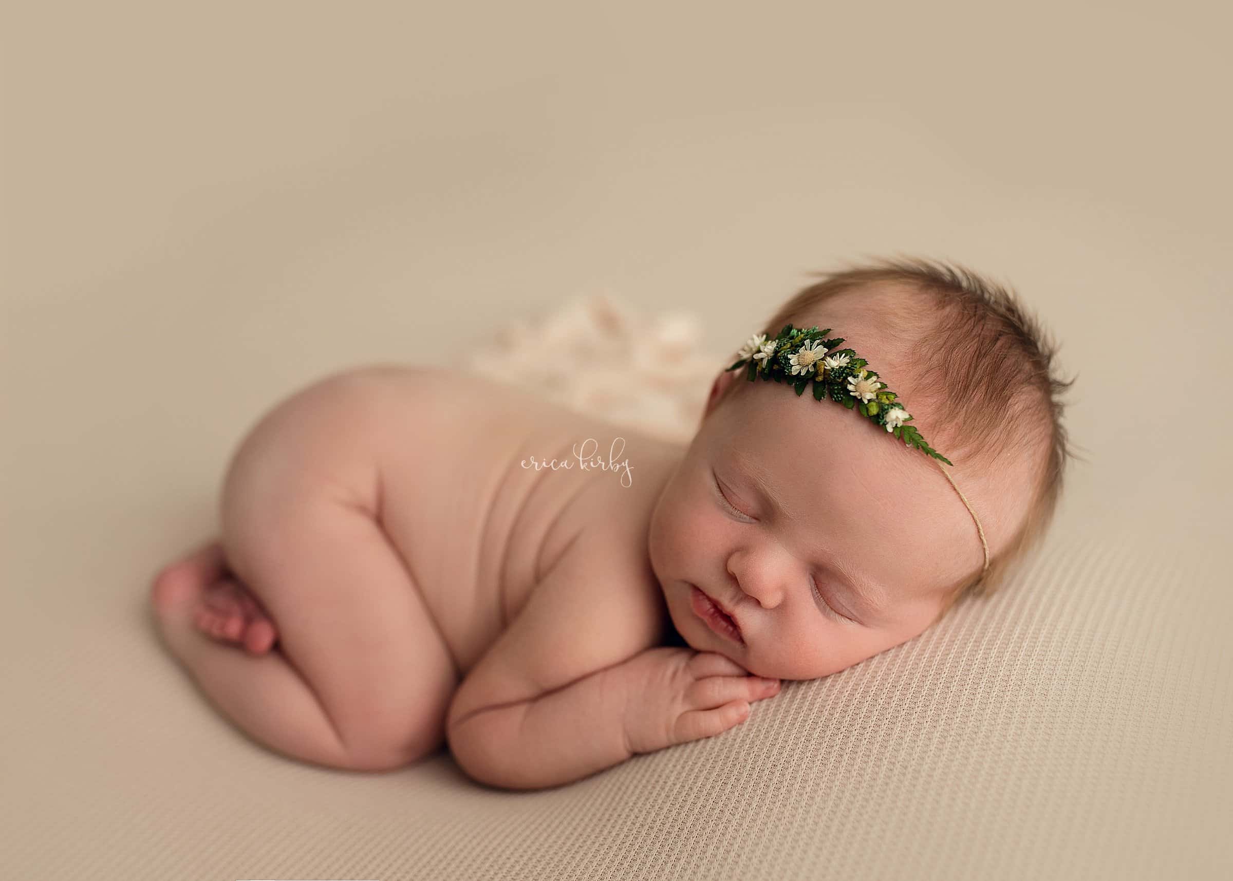 Petite Newborn Photography Session Bentonville AR Mini Northwest Arkansas Baby Photography Erica Kirby